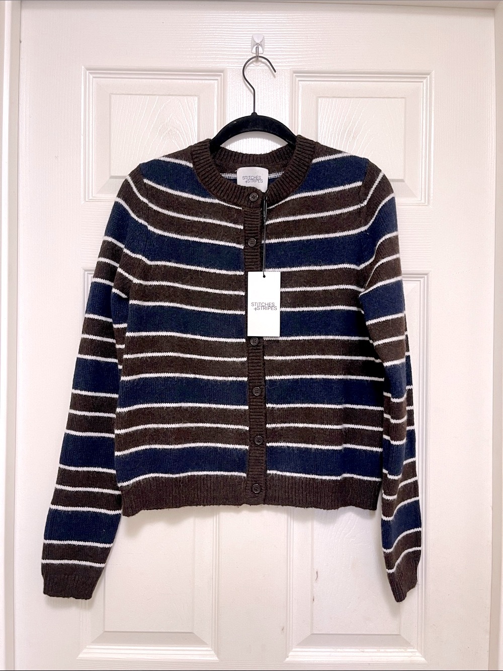 NWT Stitches and Stripes Langston Cardigan - Picture 6 of 9